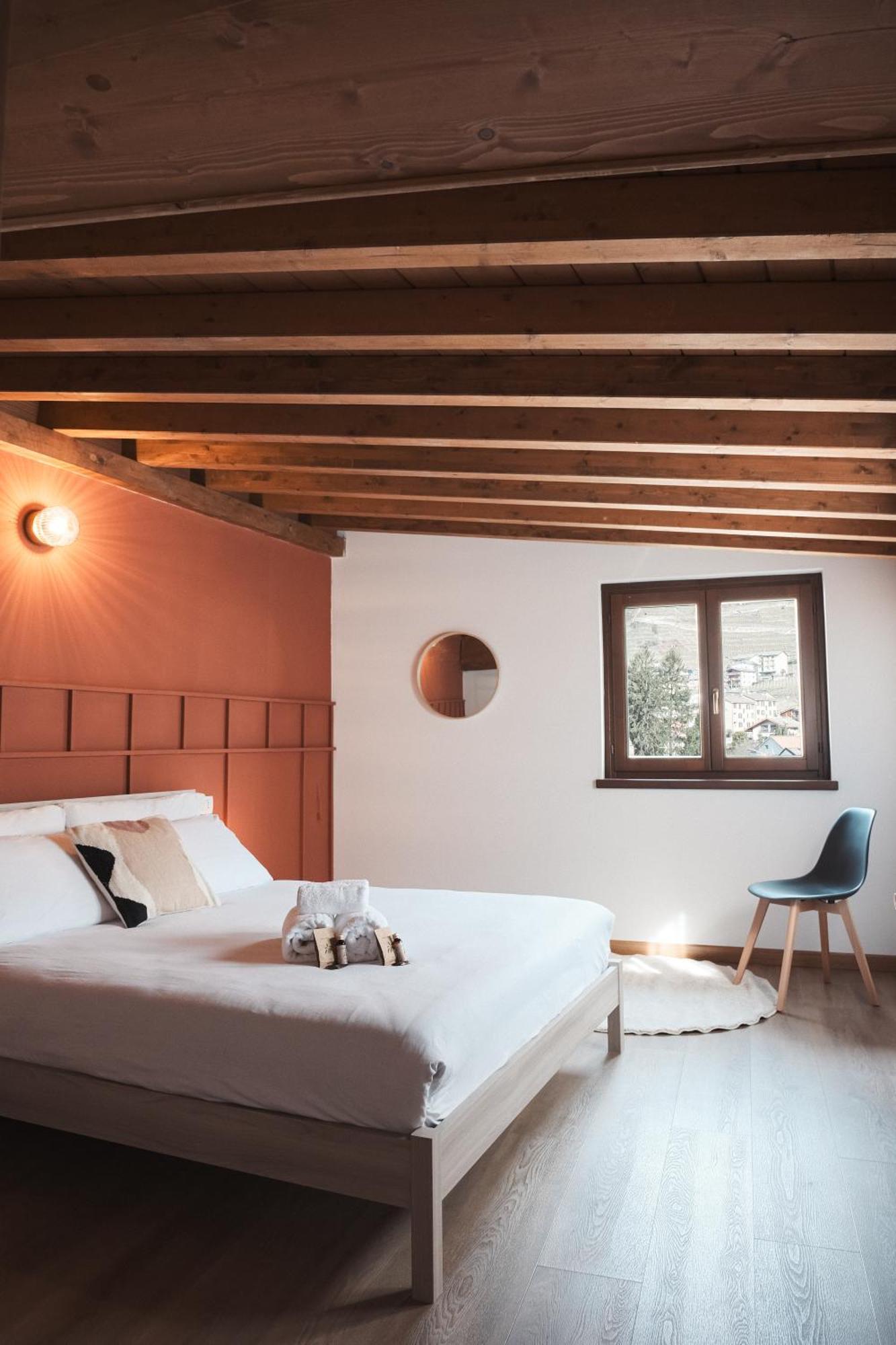 Duplex Con Vista E Terrazza 6 Minuti Dal Bernina Express Apartman Tirano Kültér fotó